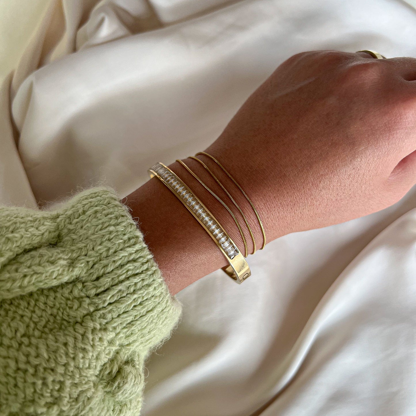 Bracelet classique brillant
