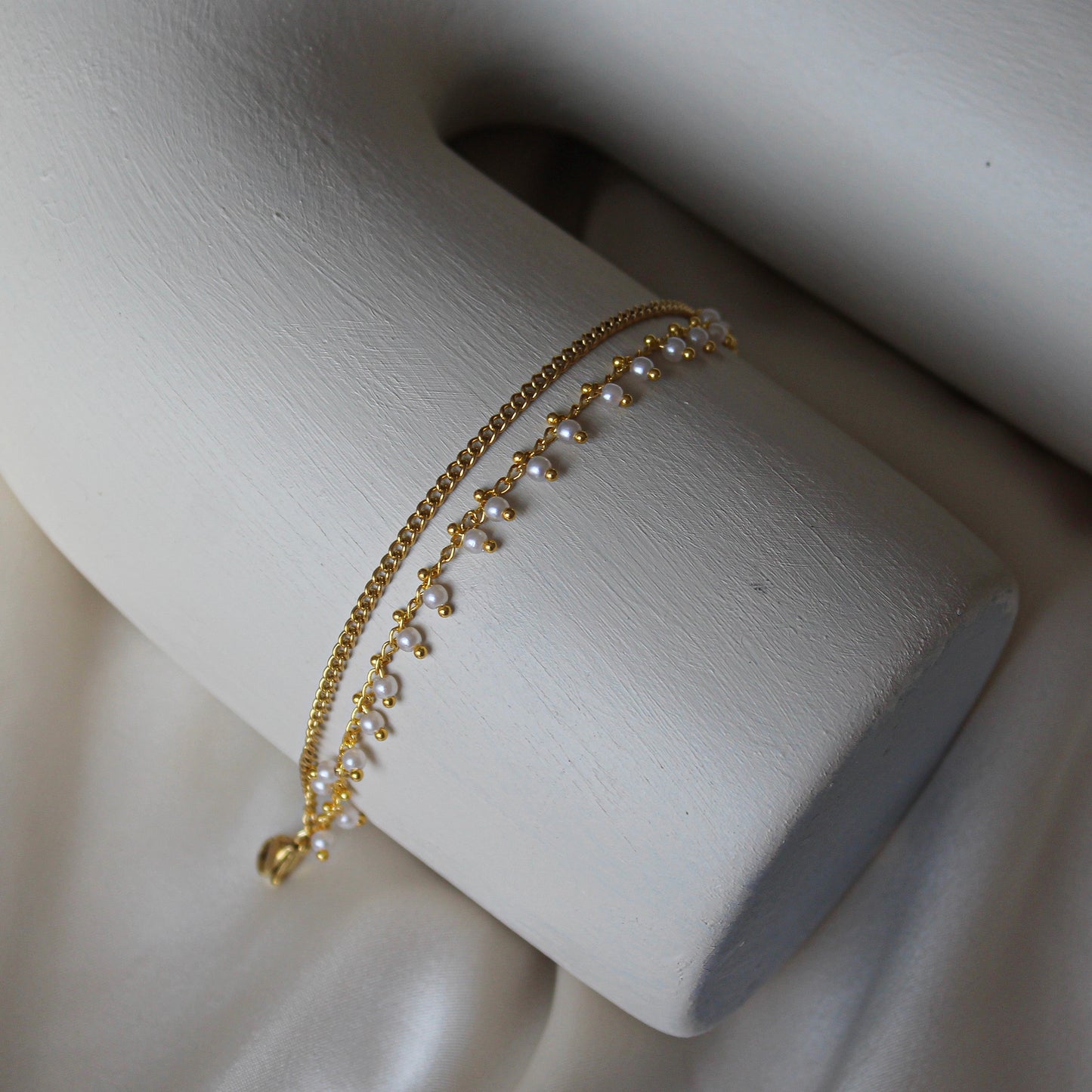 Double Pearl Bracelet