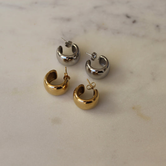 Yasmin Ohrringe Silber Small