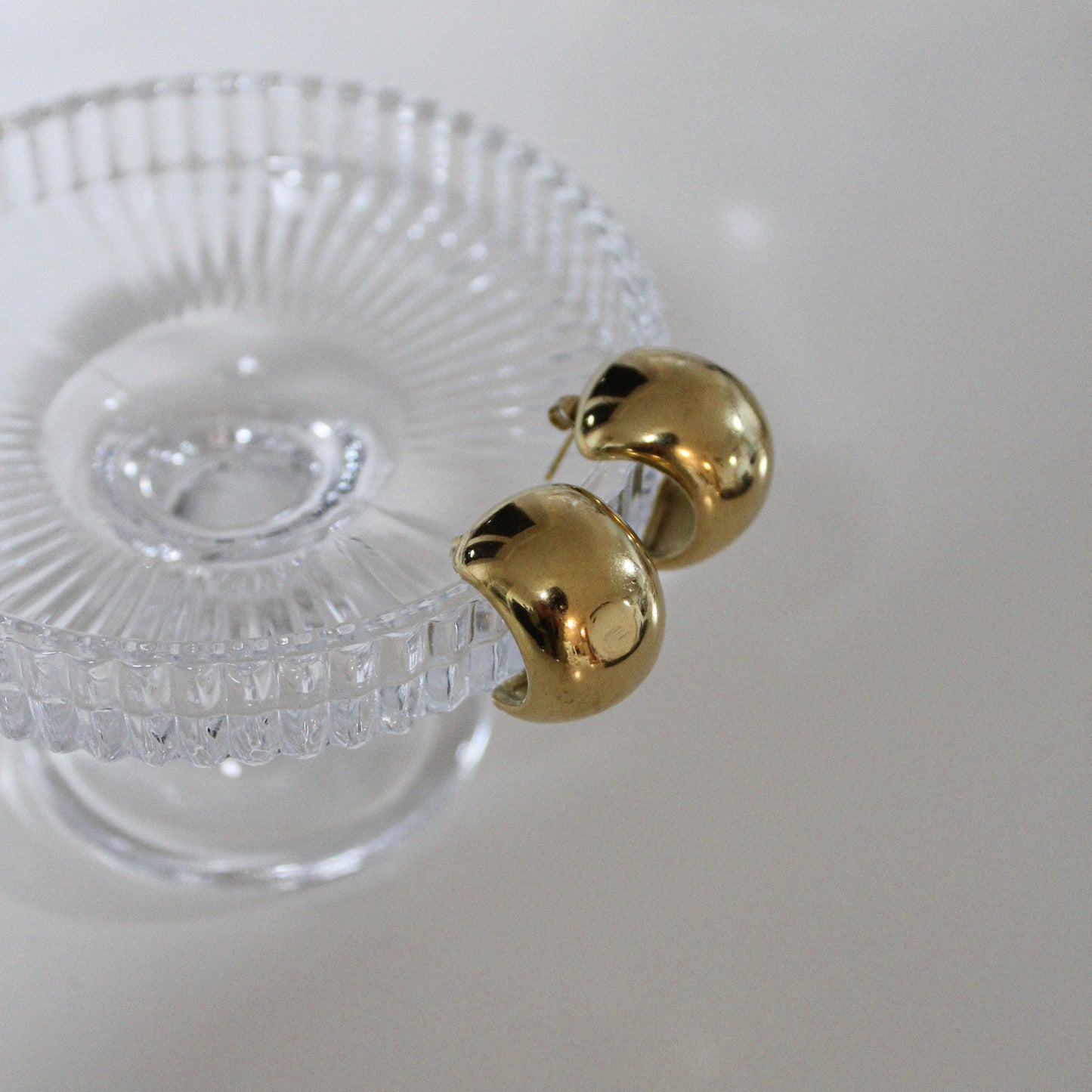 Boucles d'oreilles Yasmin en or grandes