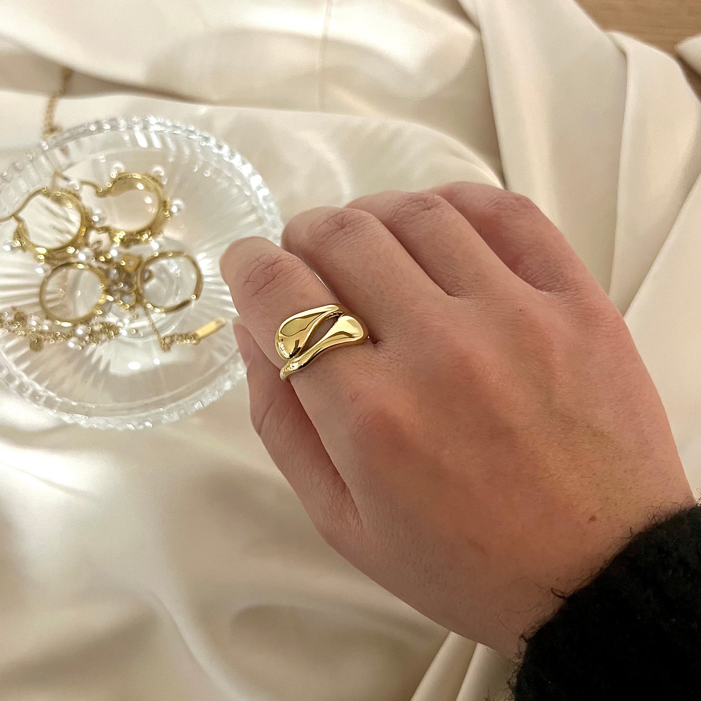 Lisha Ring Gold