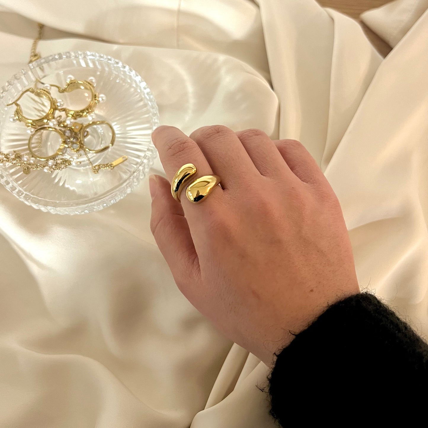 Chunky Alara Ring Gold