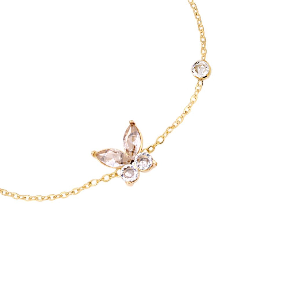 Butterfly Stone Armband