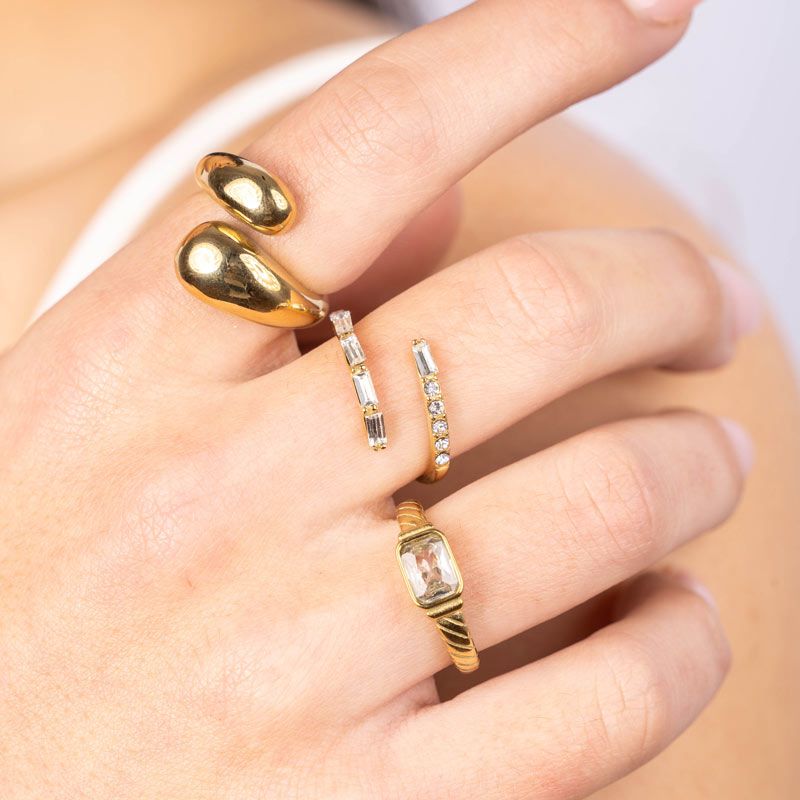 Chunky Alara Ring Gold