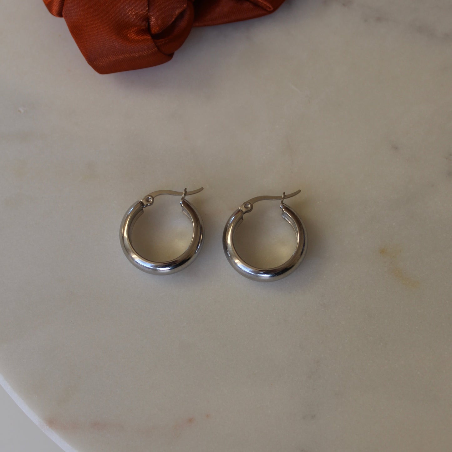 Hoops Earrings Silver