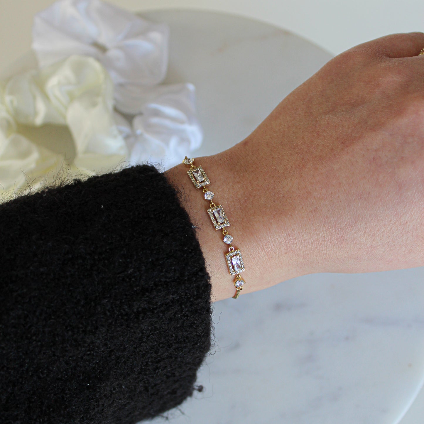 Triple Baguette Bracelet