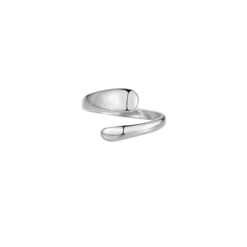 Flat Alara Ring Silber
