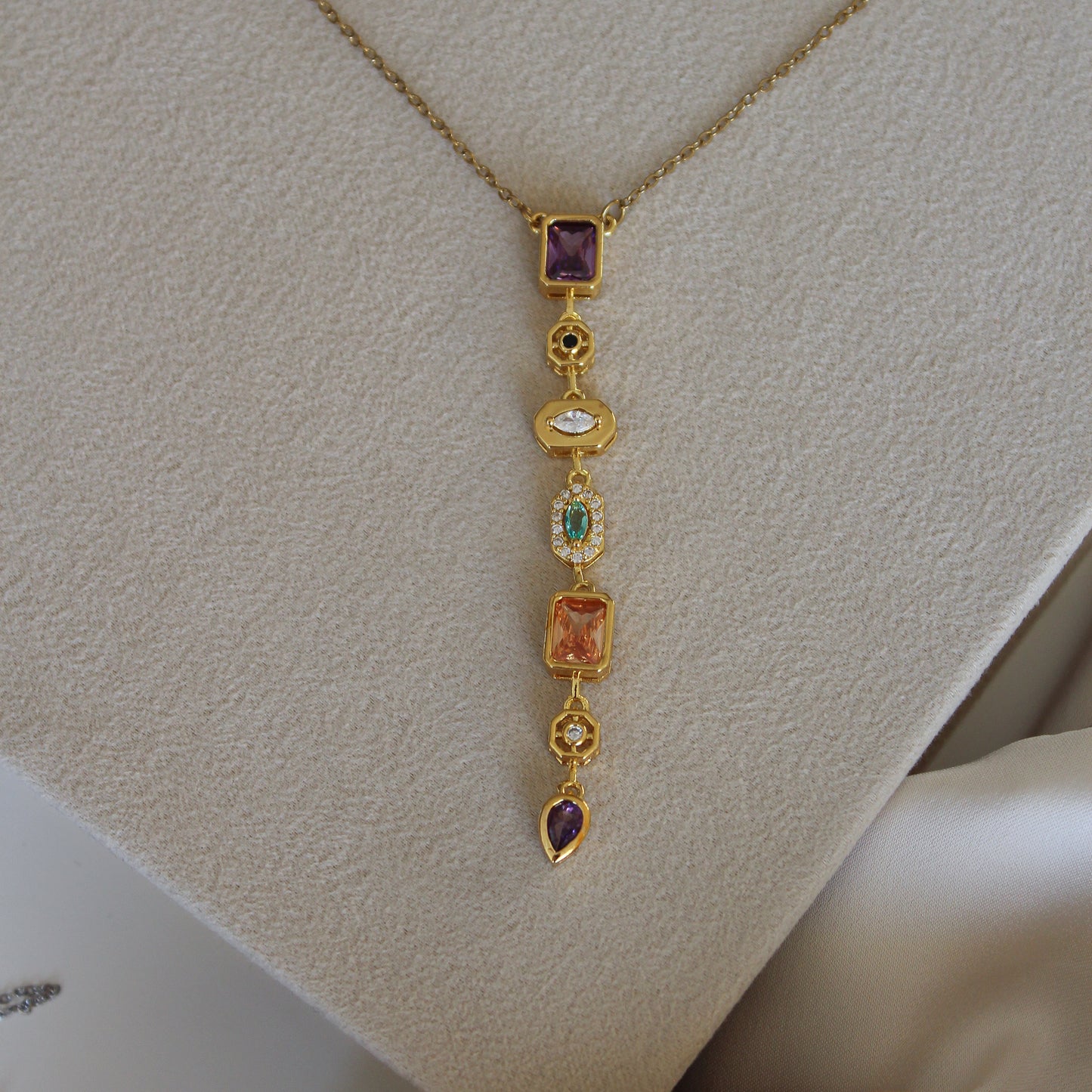 Multicolor Y-Kette