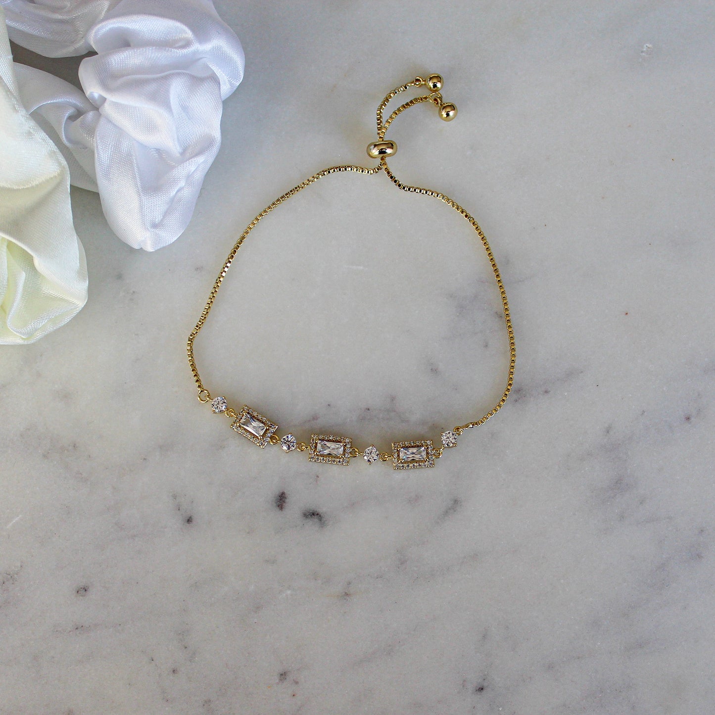 Triple Baguette Bracelet
