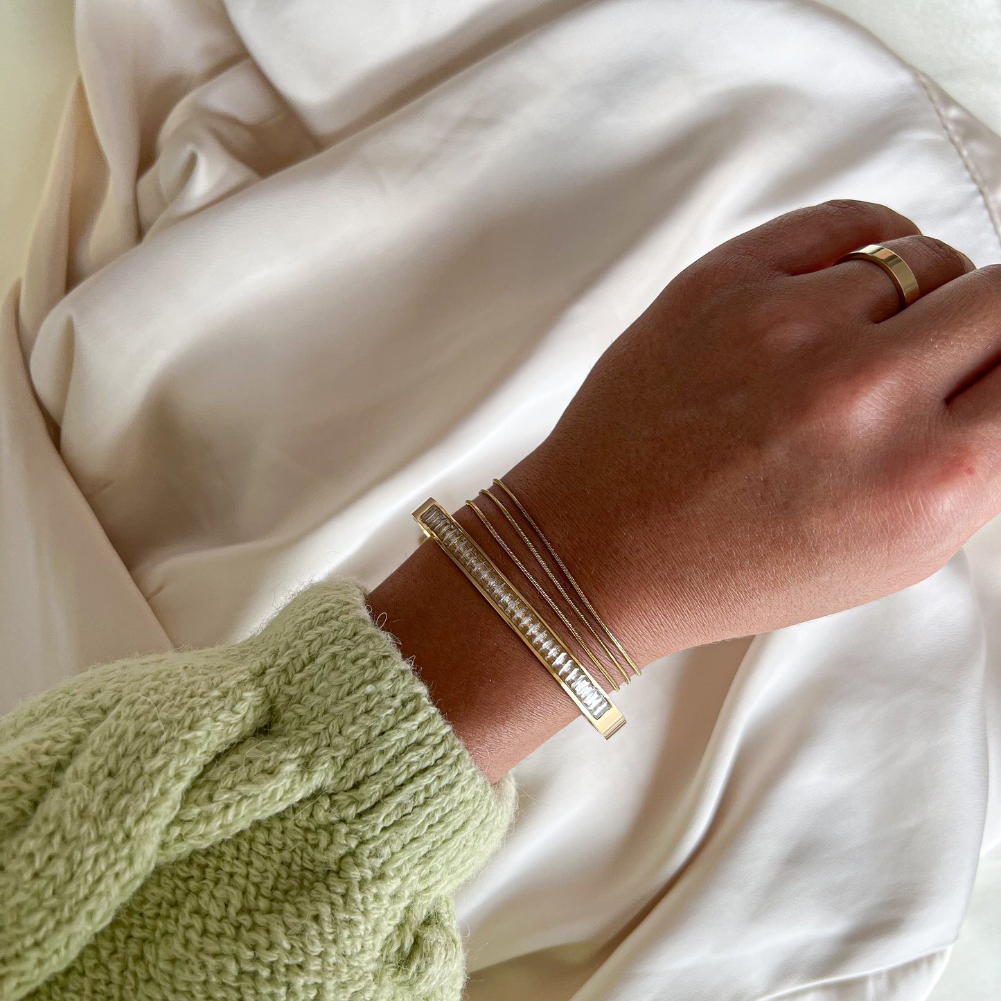 Bracelet classique brillant