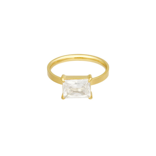 Big Baguette Ring