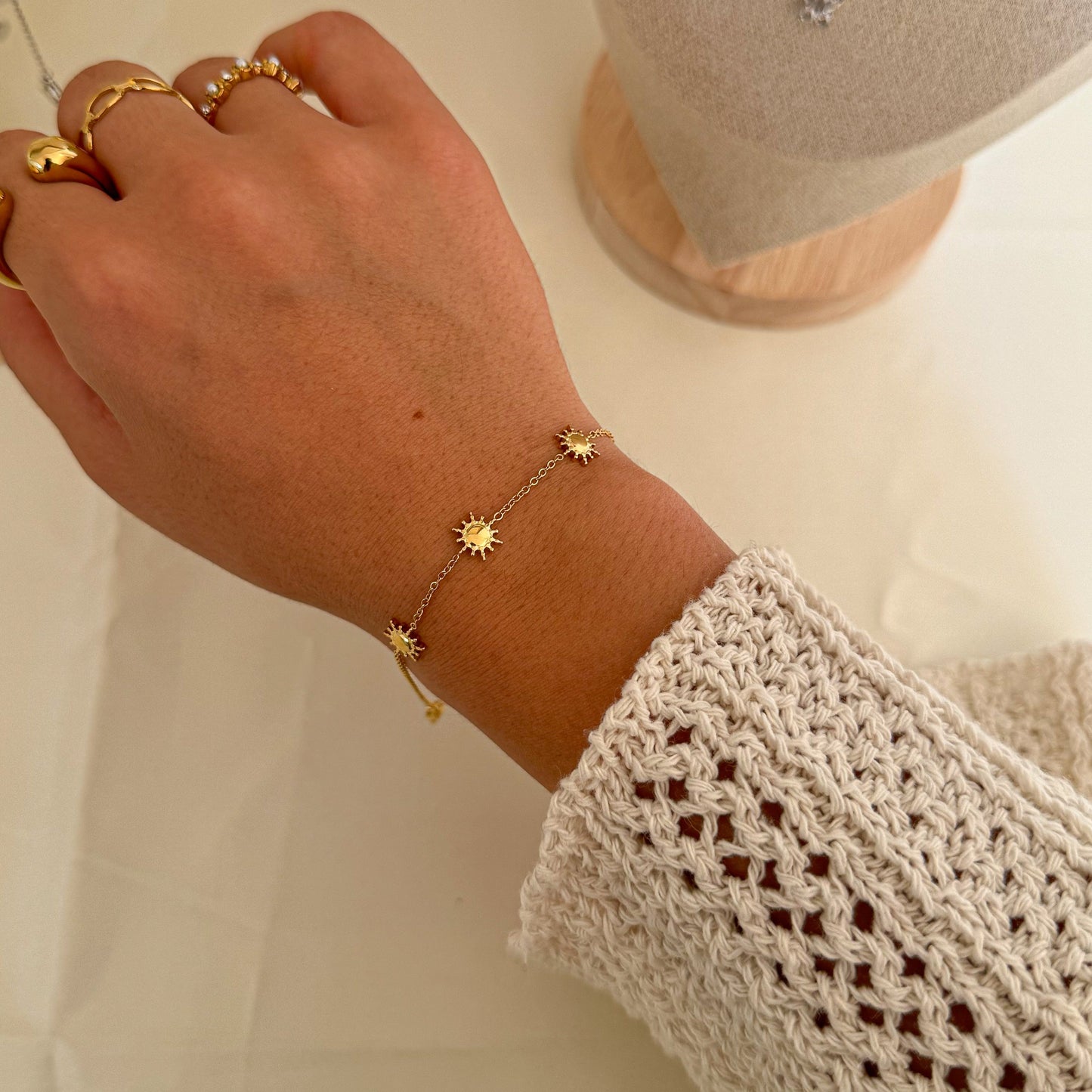 Mini bracelet soleil