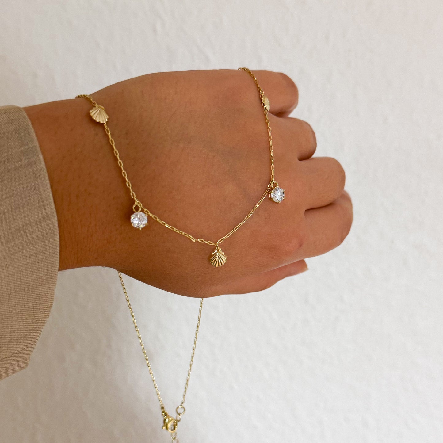 Sea Shell Sparkle Kette