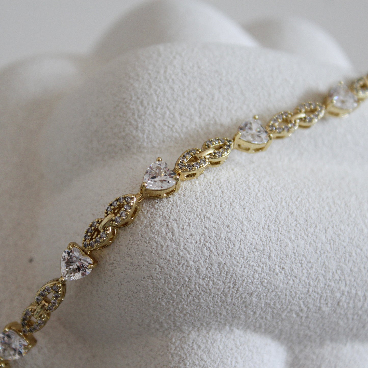 Bracelet Coeur Brillant