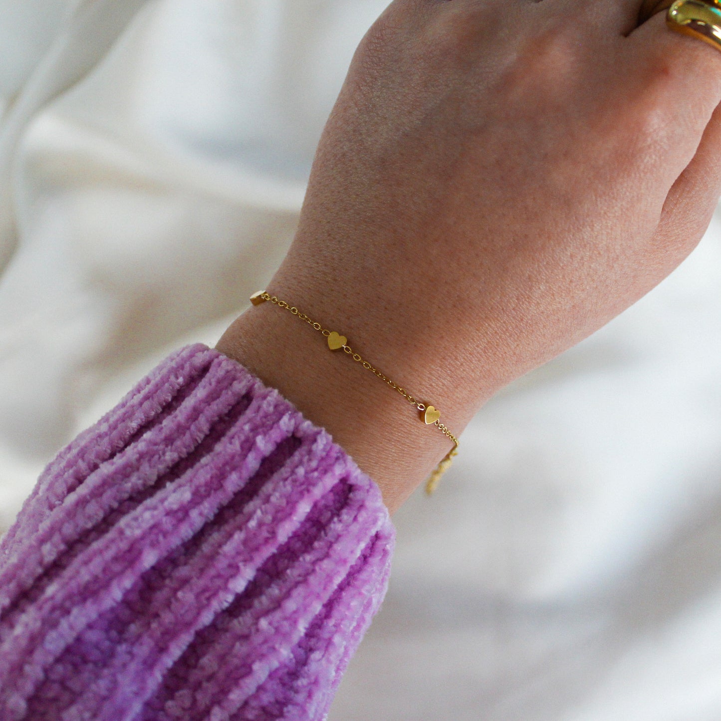 Multi Heart Bracelet