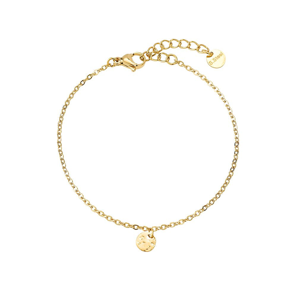 Mini Plate Armband Gold