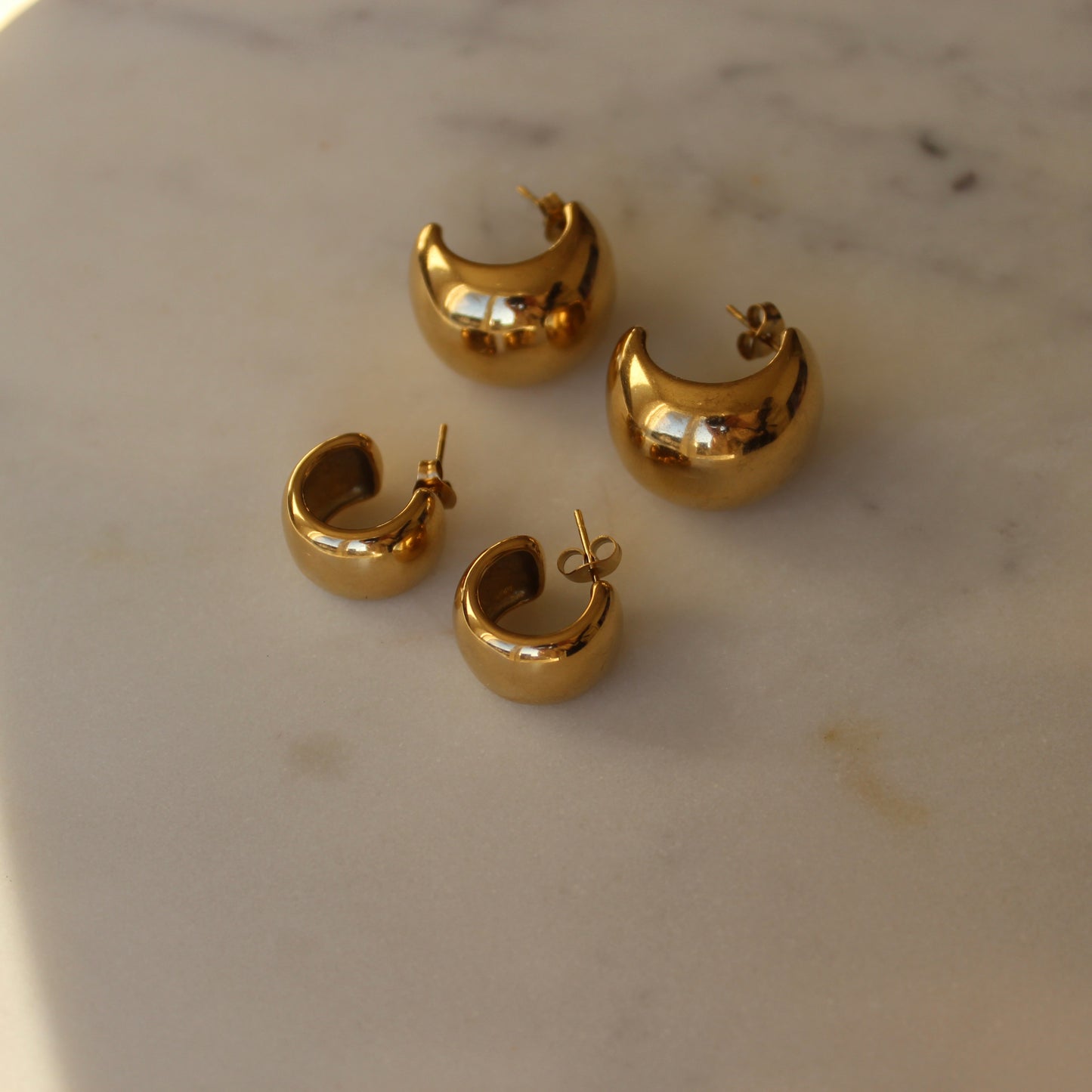 Yasmin Ohrringe Gold Small