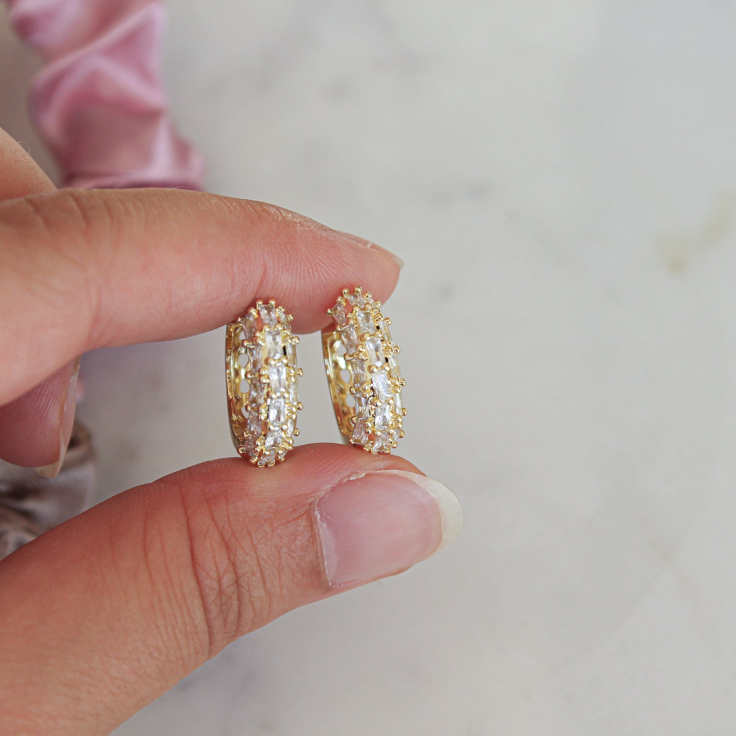 Neah Sparkle Hoops