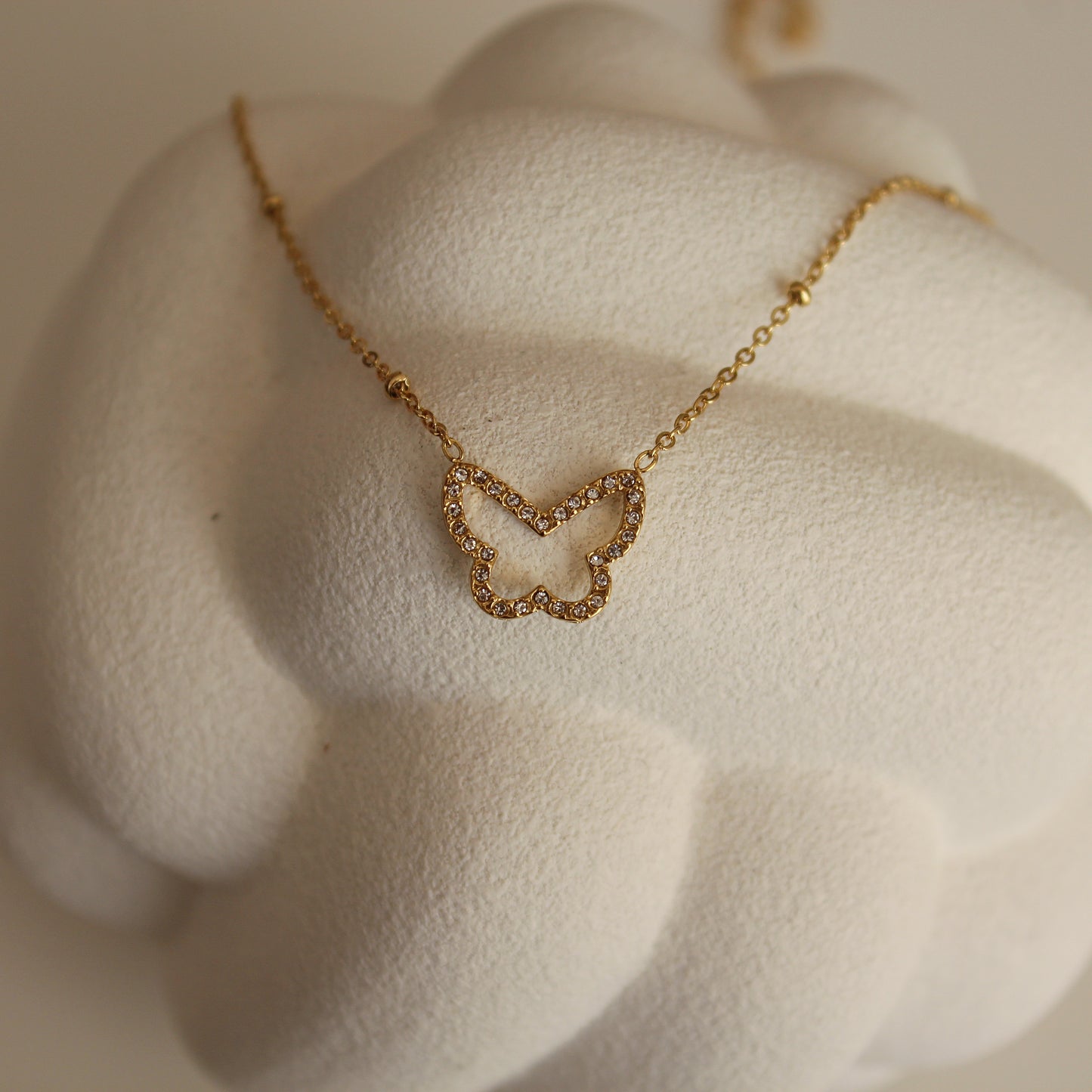 Fine Butterfly Necklace