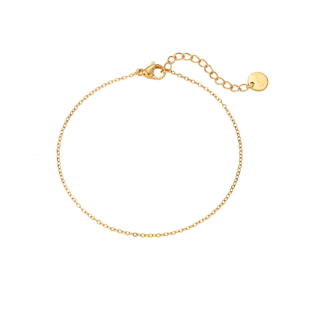 Simple Fine Chain Armband