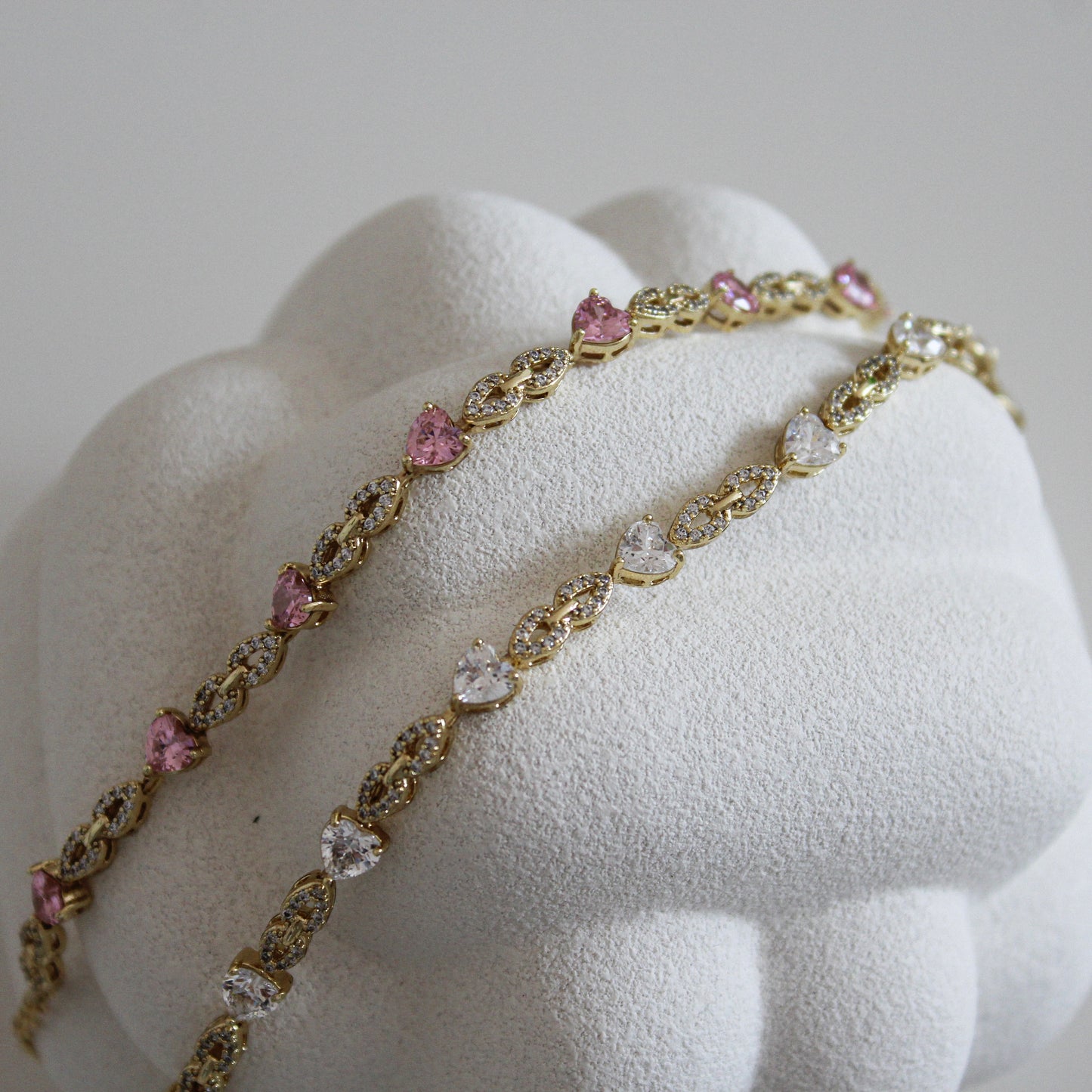 Bracelet Coeur Brillant