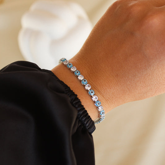 Multi Eye Tennis Armband