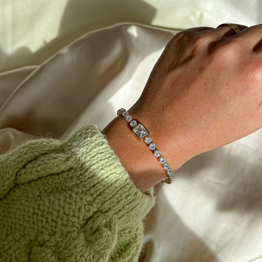 Baguette Shiny Armband