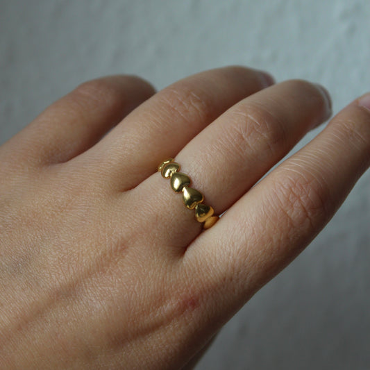 Multi Heart Ring