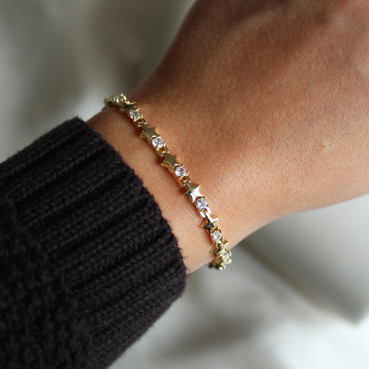 Sparkle Star Armband