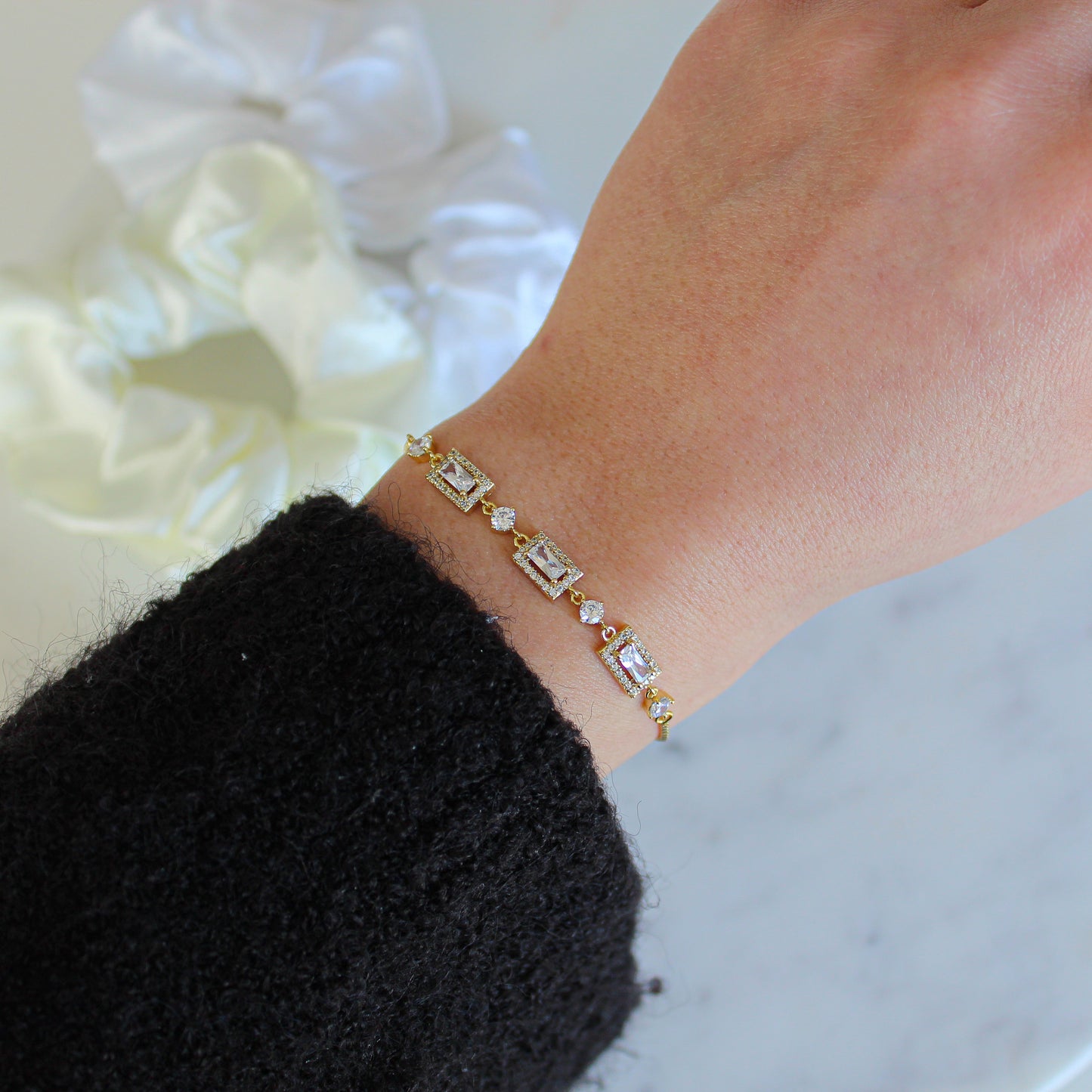 Triple Baguette Bracelet
