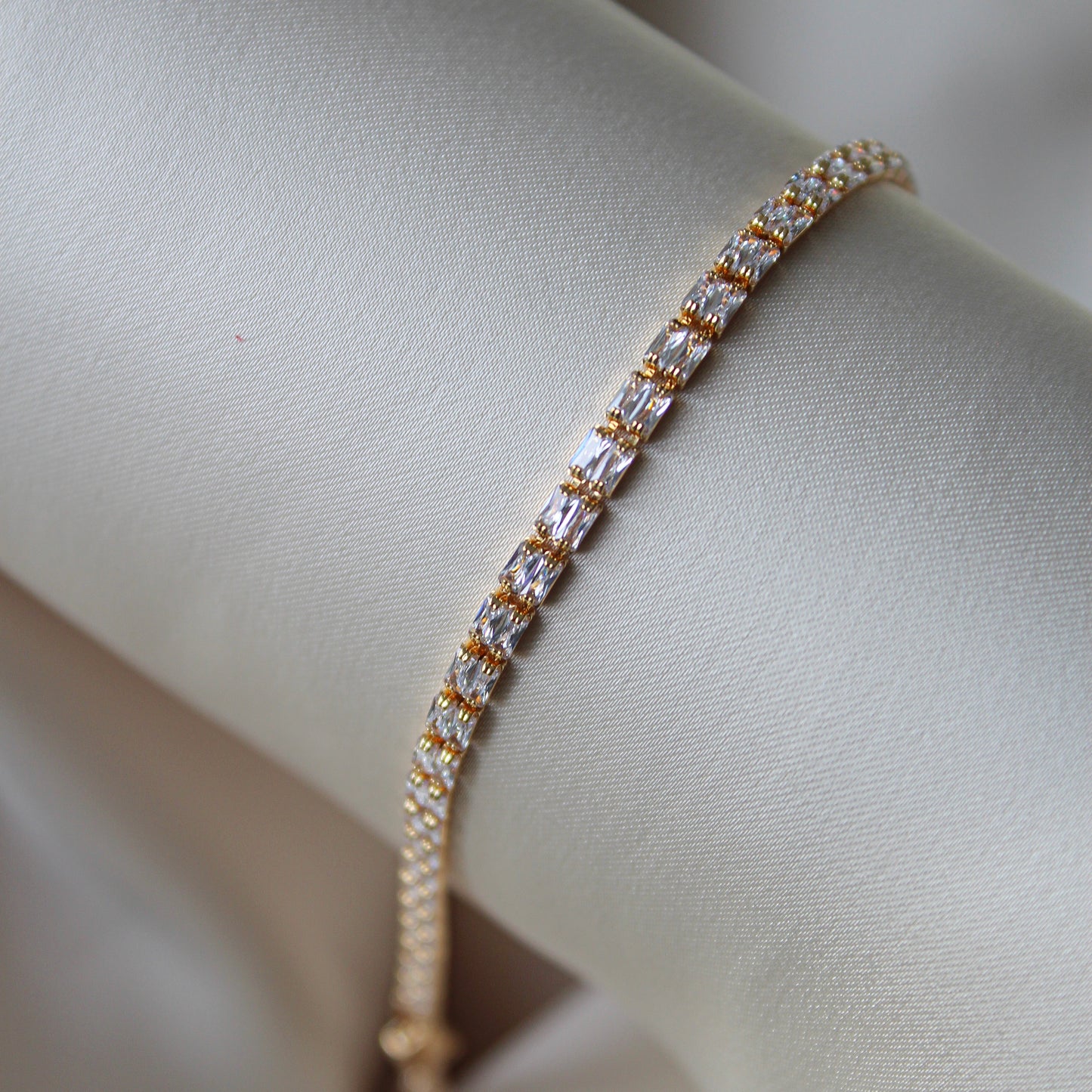 Full Shine Tennis Bracelet