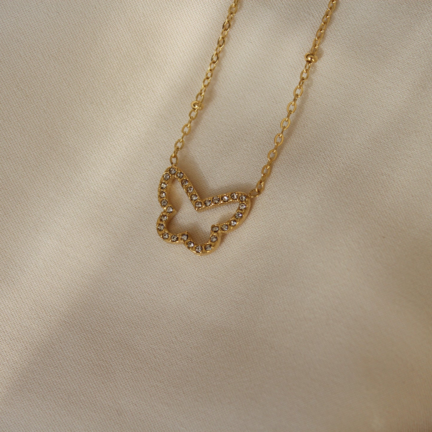 Fine Butterfly Necklace