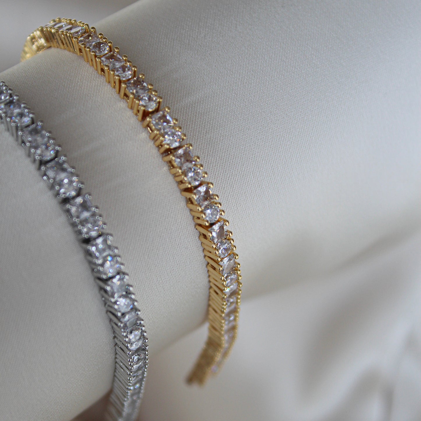Chunky Tennis Armband