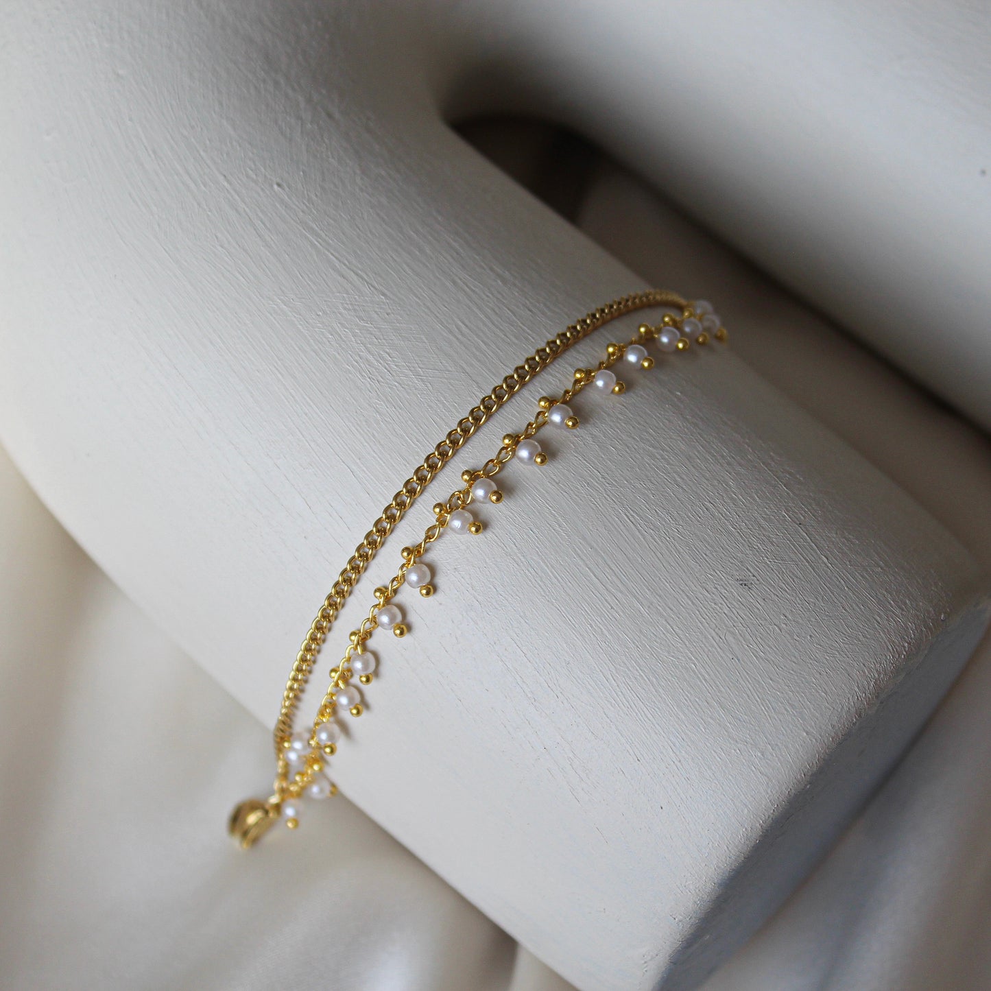 Double Pearl Bracelet