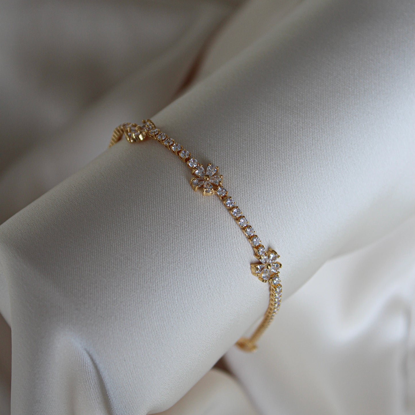 Tennis Bracelet Mini Clover