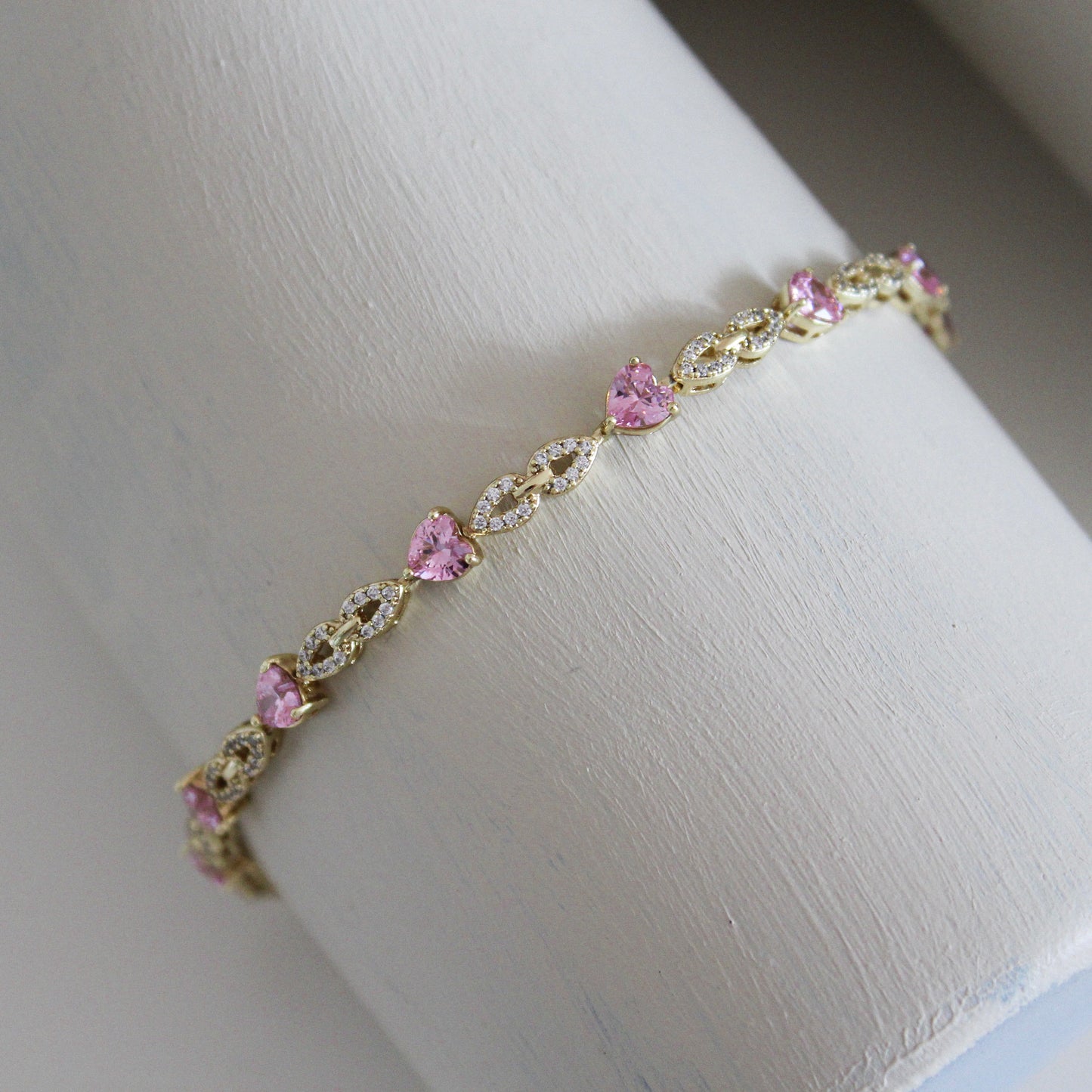 Bracelet Coeur Brillant
