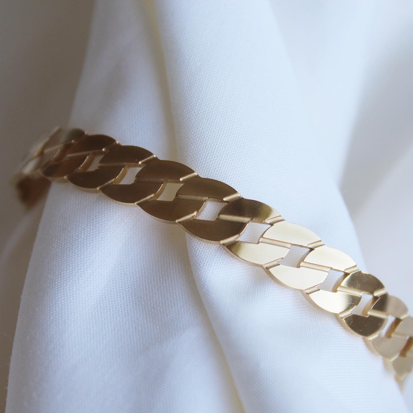 Gold Chain Armreif