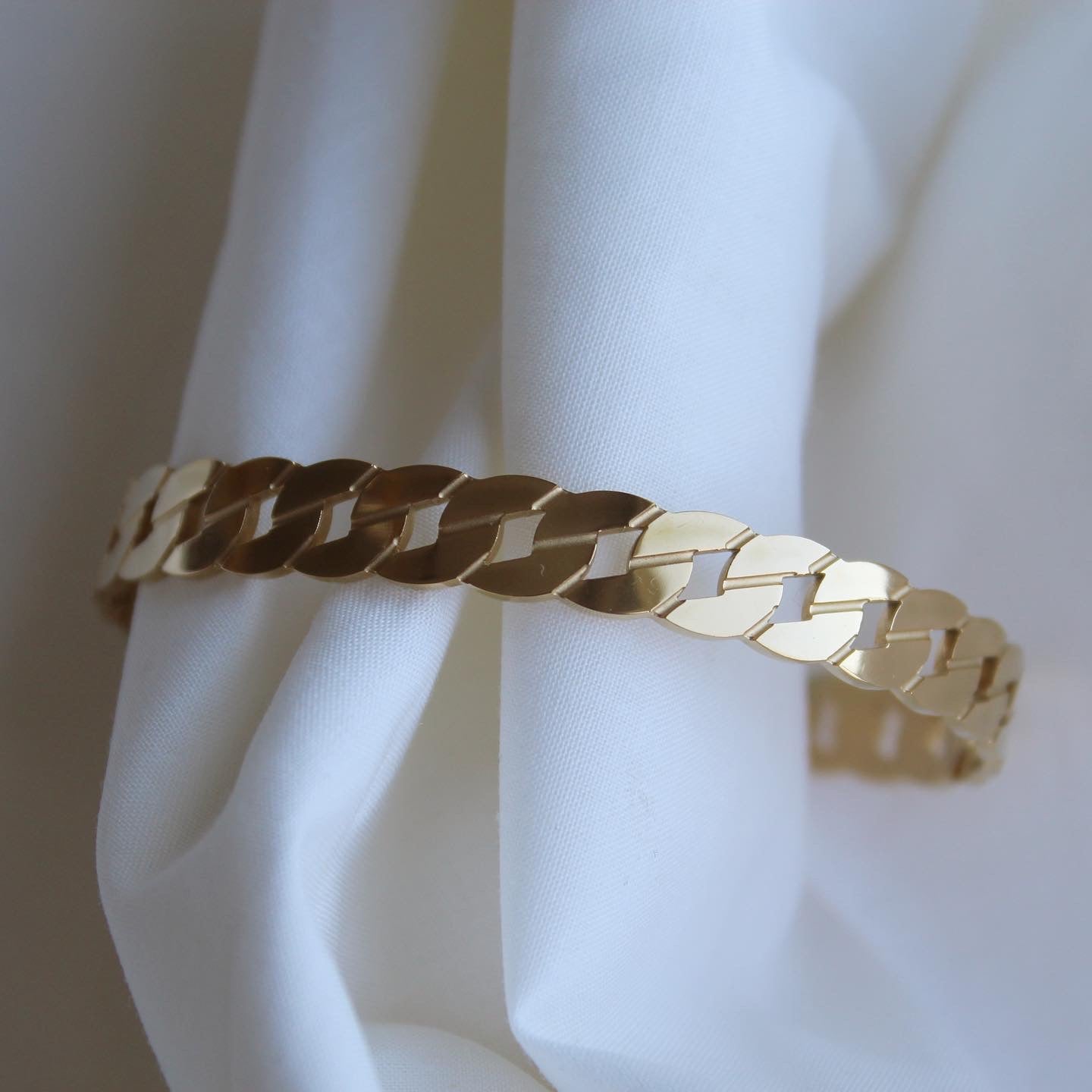Gold Chain Armreif