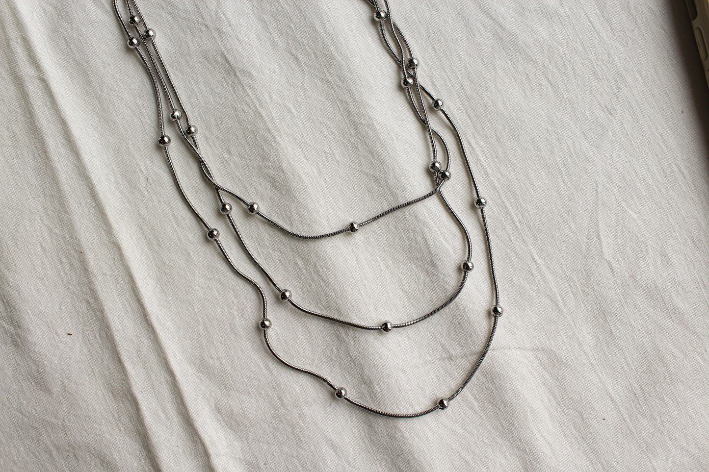 Trio Silber Kette