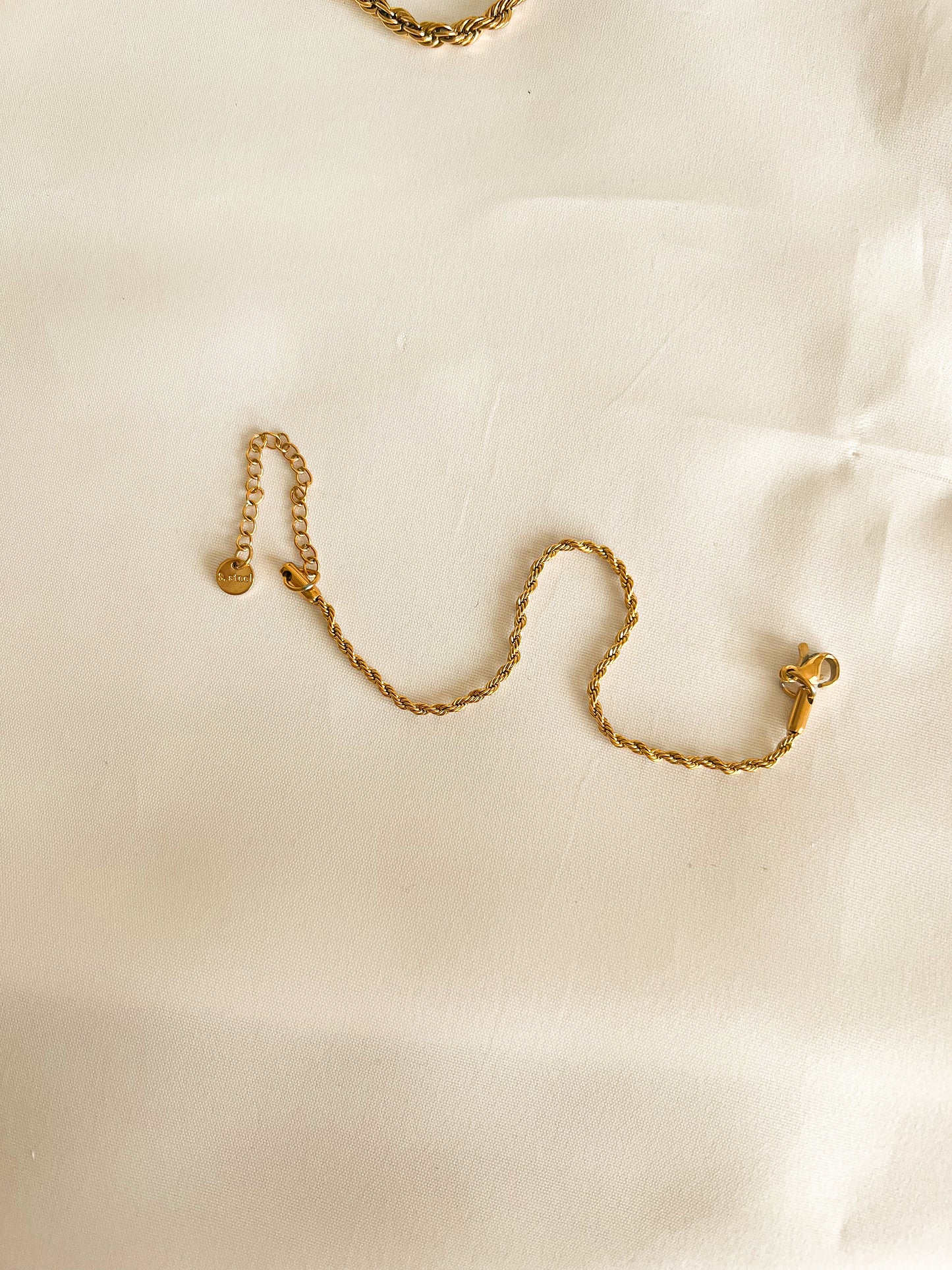 Edelstahl Twist Armband