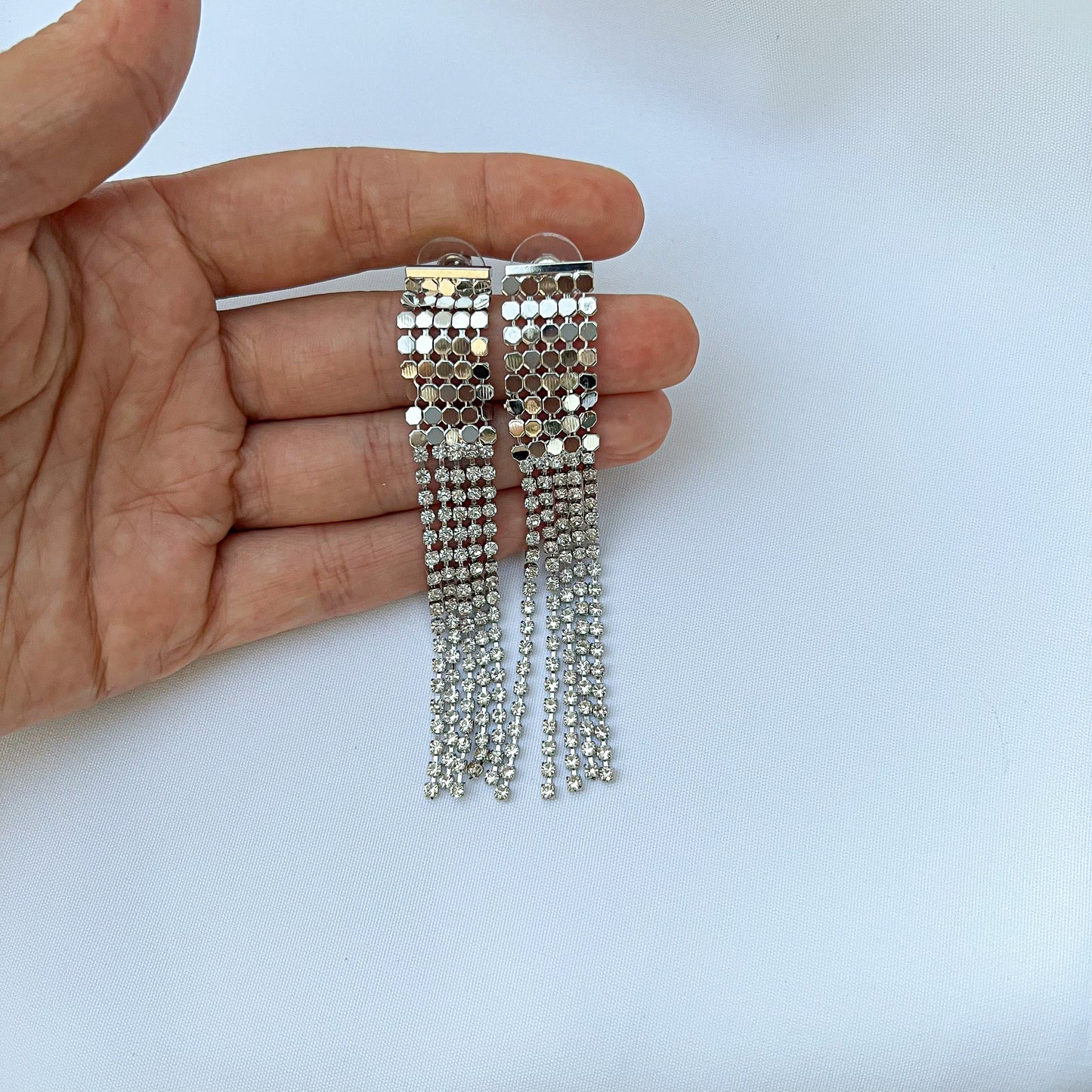 Ohrringe mit Strass