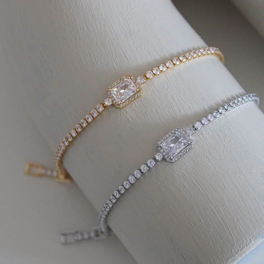 Shine Baguette Armband
