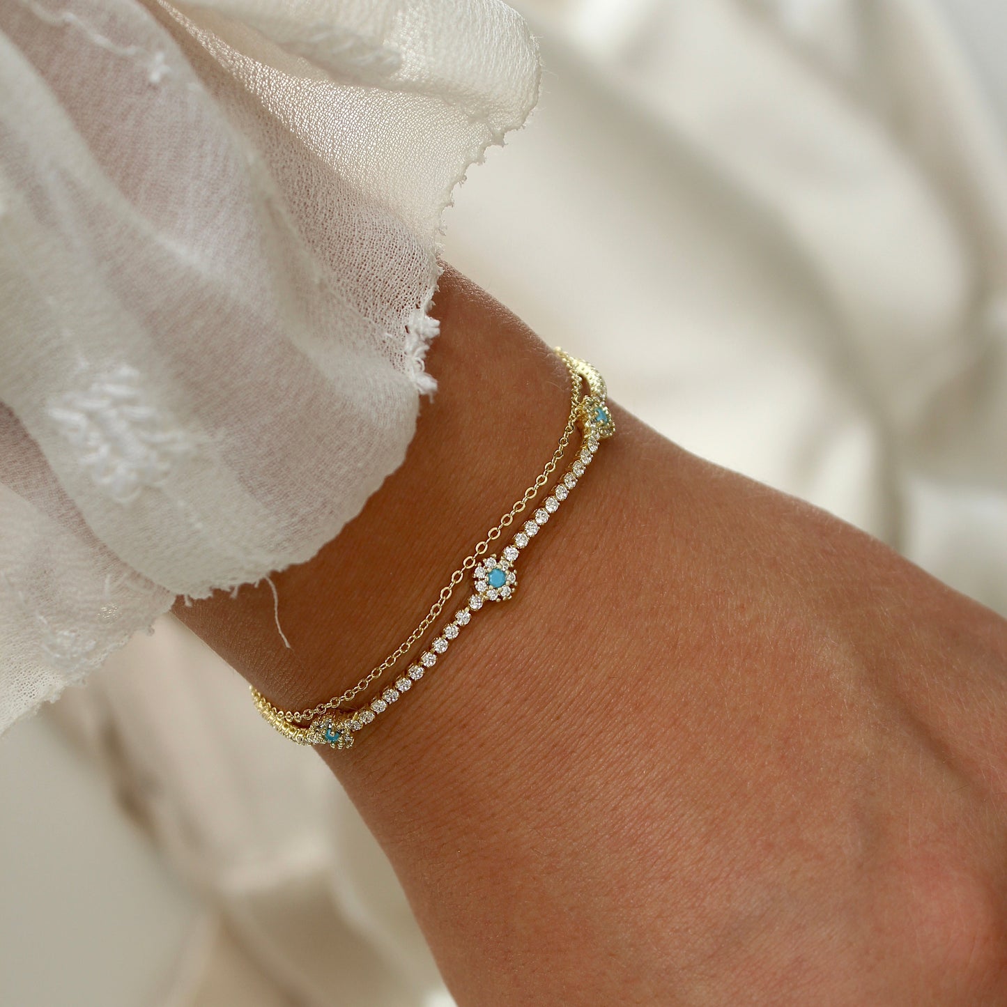 Double Melia Armband
