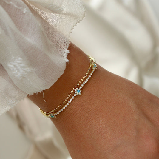 Double Melia Armband