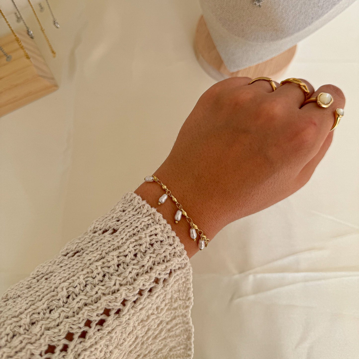 Bracelet multi-perles