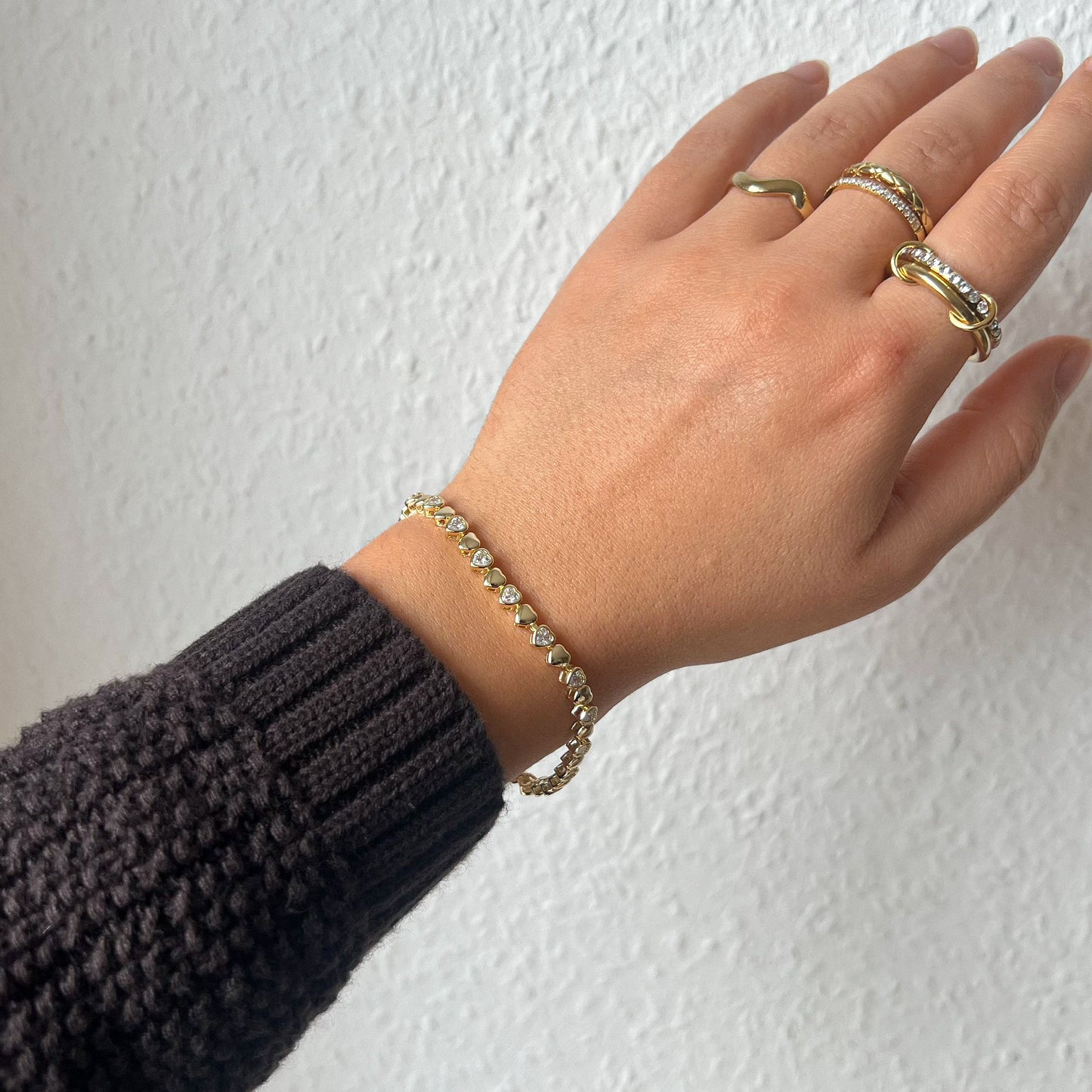 Heart Sparkle Armband