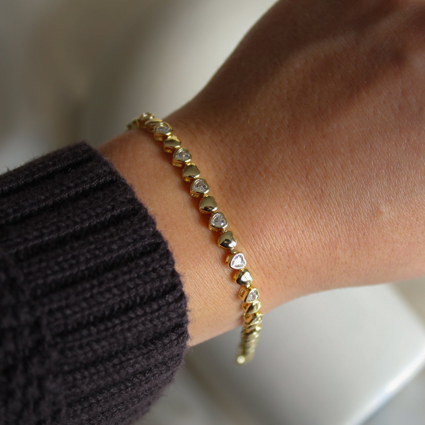 Heart Sparkle Armband