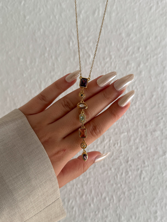 Multicolor Y-Kette