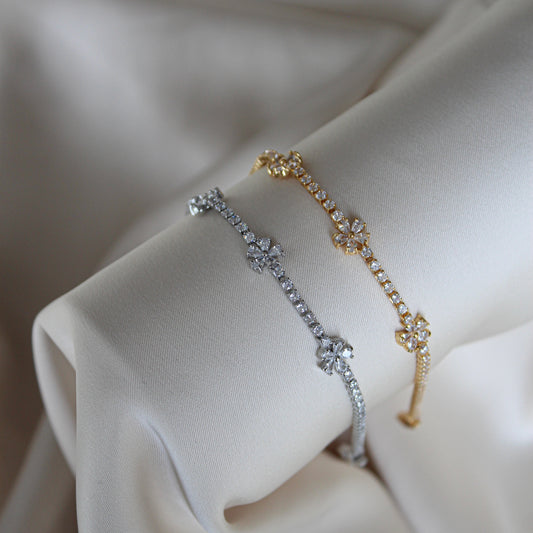Tennis Bracelet Mini Clover