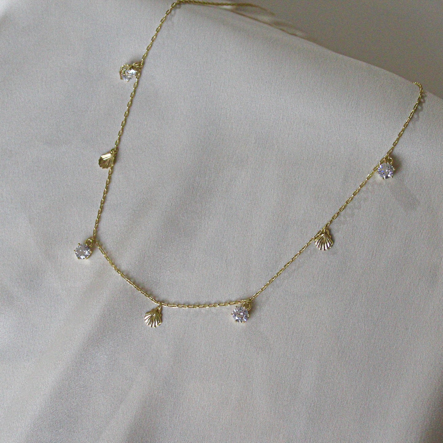 Sea Shell Sparkle Kette